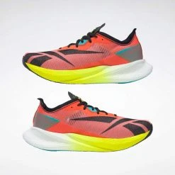 Reebok Men's Floatride Energy X Running Shoe- Orange Flare/Infused Lilac/Acid Yellow 9 Reebok Men's Floatride Energy X Running Shoe- Orange Flare/Infused Lilac/Acid Yellow