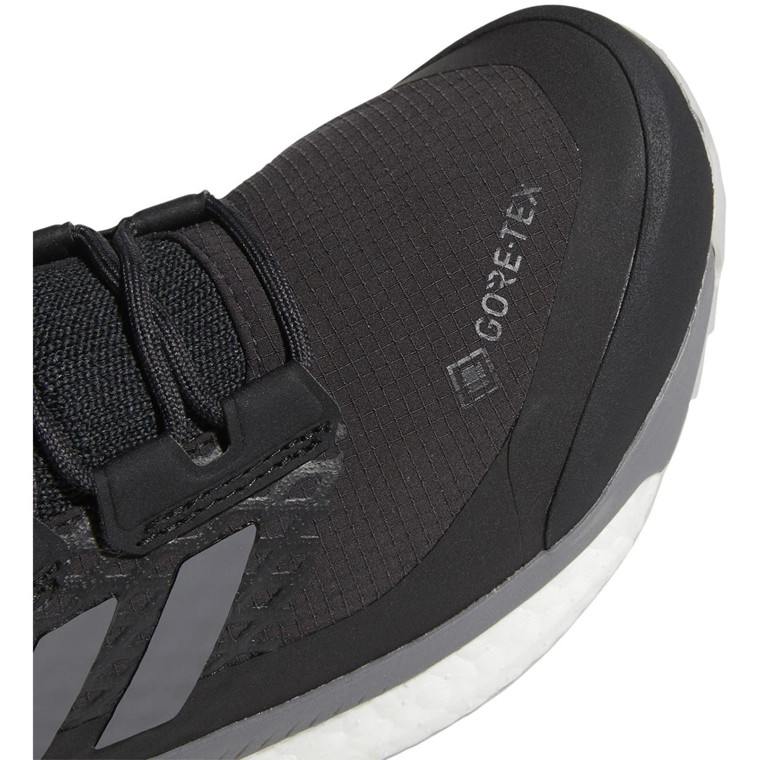 Adidas Shoes Women's Terrex Free Hiker GoreTEX Hiking Shoe - Carbon/Grey/Glow Blue - Regular (B) 3 Adidas Shoes Women's Terrex Free Hiker GoreTEX Hiking Shoe - Carbon/Grey/Glow Blue - Regular (B)