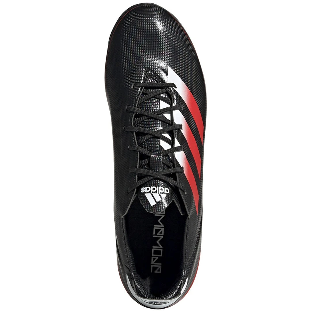 Adidas Unisex Gamemode Firm Ground Soccer Cleats - Core Black/Footwear White/Red 2 Adidas Unisex Gamemode Firm Ground Soccer Cleats - Core Black/Footwear White/Red