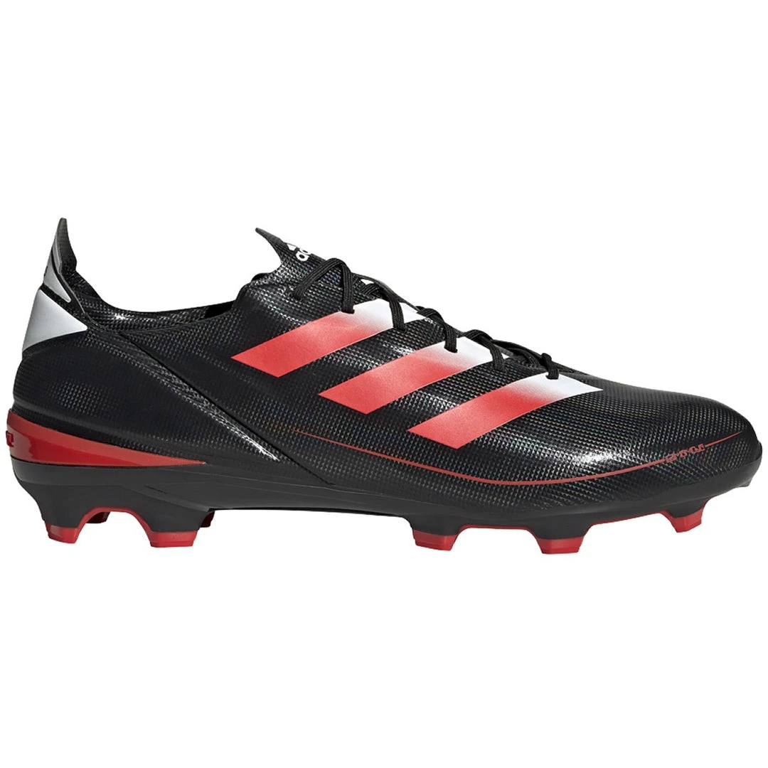 Adidas Unisex Gamemode Firm Ground Soccer Cleats - Core Black/Footwear White/Red 1 Adidas Unisex Gamemode Firm Ground Soccer Cleats - Core Black/Footwear White/Red