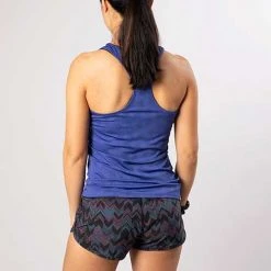 Rabbit Tops Women's Bunny Hop Tank - Deep Ultramarine 5 Rabbit Tops Women's Bunny Hop Tank - Deep Ultramarine