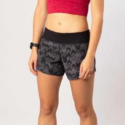 Rabbit Women's Hopper 4in Short - Black/Asphalt Bottoms