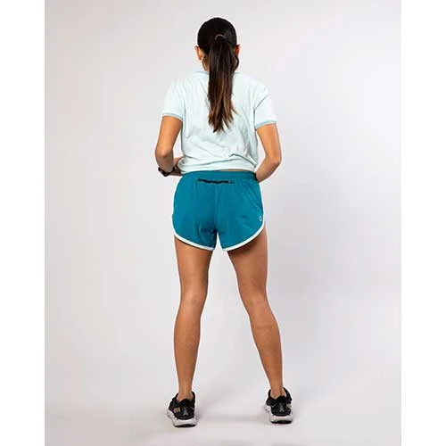 Rabbit Women's Repeats 4in Short - Deep Lagoon Bottoms 3 Rabbit Women's Repeats 4in Short - Deep Lagoon Bottoms