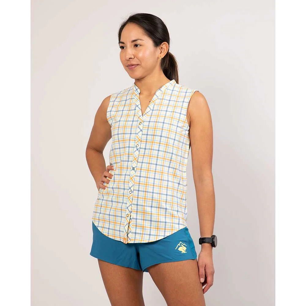 Rabbit Tops Women's High Country Tank - Iceland Poppy 1 Rabbit Tops Women's High Country Tank - Iceland Poppy