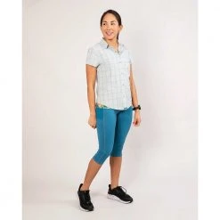 Rabbit Women's High Country Short Sleeve Shirt - Quiet Grey