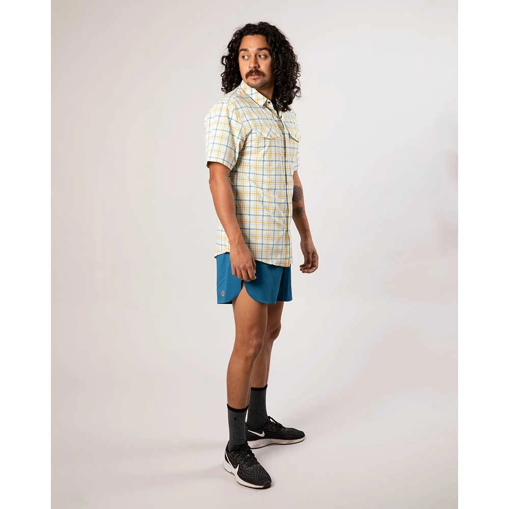 Rabbit Men's High Country Shirt - Iceland Poppy Tops 2 Rabbit Men's High Country Shirt - Iceland Poppy Tops