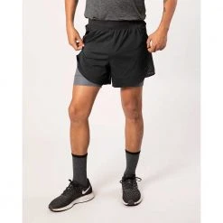 Rabbit Men's FKT 5" 2-in-1 Short - Black