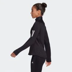 Adidas Tops Women's Own The Run 1/2 Zip Warm Sweatshirt - Black 12 Adidas Tops Women's Own The Run 1/2 Zip Warm Sweatshirt - Black