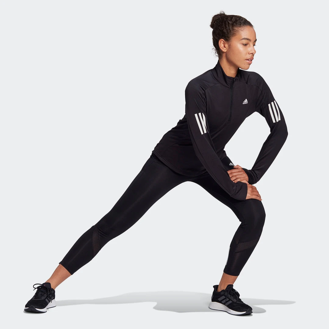 Adidas Tops Women's Own The Run 1/2 Zip Warm Sweatshirt - Black 6 Adidas Tops Women's Own The Run 1/2 Zip Warm Sweatshirt - Black