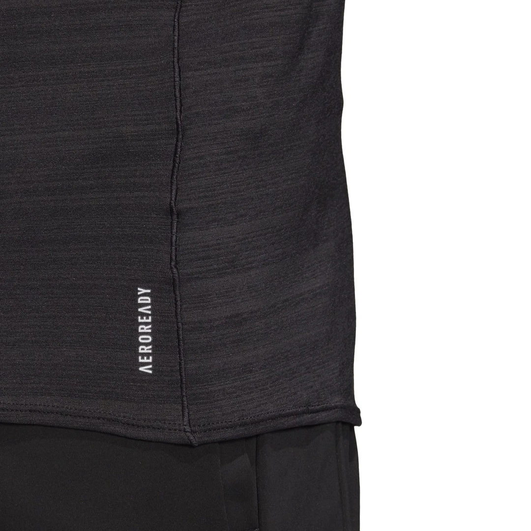 Men's Adidas Runner Long Sleeve Tee - Black Apparel 5 Men's Adidas Runner Long Sleeve Tee - Black Apparel