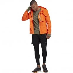 Adidas Tops Men's Runner Long Sleeve Tee - Legacy Green 11 Adidas Tops Men's Runner Long Sleeve Tee - Legacy Green