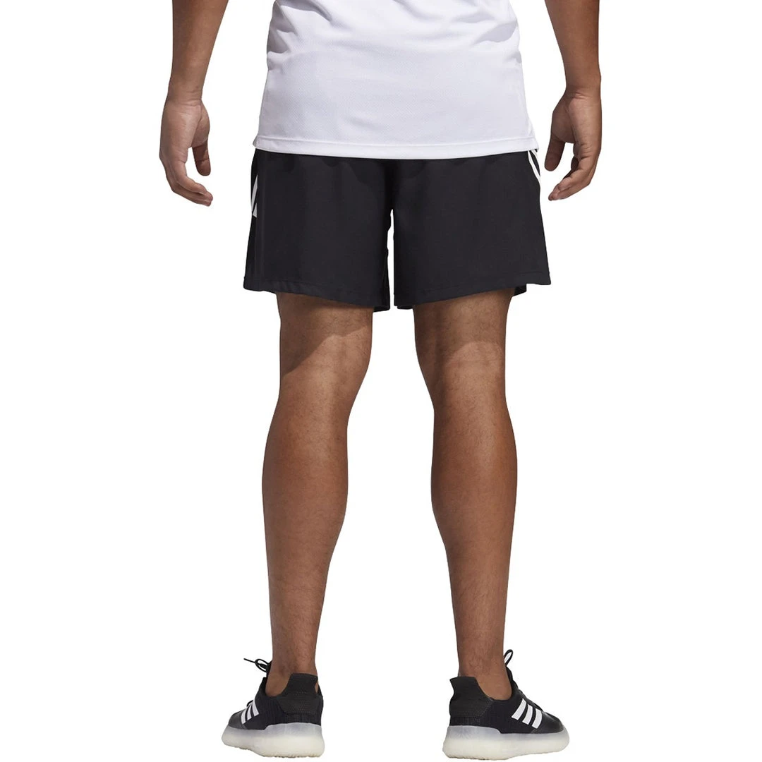 Adidas Men's Aero 3S Short Primeblue - Black Bottoms 2 Adidas Men's Aero 3S Short Primeblue - Black Bottoms