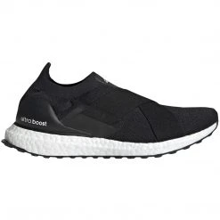 Adidas Women's Ultraboost Slip-On DNA Casual Shoe - Core Black/Core Black/Acid Orange - Regular (B) Shoes