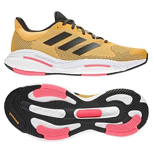 Adidas Men's Solar Glide 5 Running Shoe - Flash Orange/Carbon/Turbo - Regular (D) 2 Adidas Men's Solar Glide 5 Running Shoe - Flash Orange/Carbon/Turbo - Regular (D)
