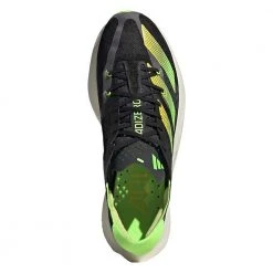 Adidas Shoes Men's AdiZERO Adios Pro 3 Running Shoe - Core Black/Beam Yellow/Solar Green - Regular (D)