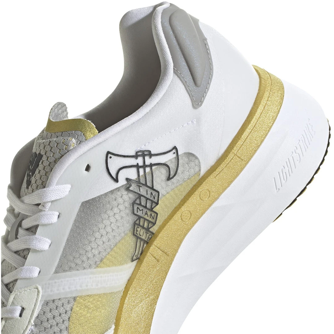 Adidas Shoes Men's Adizero Boston 10 Tinmen Running Shoe - Footwear White/Core Black/Grey Two - Regular (D) 2 Adidas Shoes Men's Adizero Boston 10 Tinmen Running Shoe - Footwear White/Core Black/Grey Two - Regular (D)