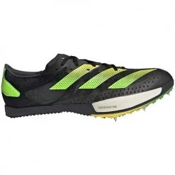 Adidas Unisex AdiZERO Ambition Spikes - Core Black/Beam Yellow/Solar Green - Regular (D)