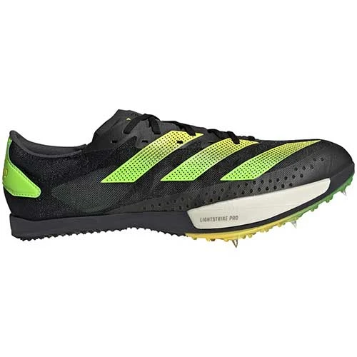 Adidas Unisex AdiZERO Ambition Spikes - Core Black/Beam Yellow/Solar Green - Regular (D) 1 Adidas Unisex AdiZERO Ambition Spikes - Core Black/Beam Yellow/Solar Green - Regular (D)