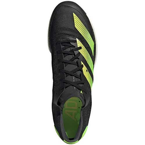 Adidas Unisex AdiZERO Ambition Spikes - Core Black/Beam Yellow/Solar Green - Regular (D) 4 Adidas Unisex AdiZERO Ambition Spikes - Core Black/Beam Yellow/Solar Green - Regular (D)