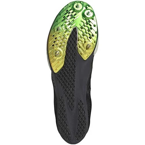 Adidas Unisex AdiZERO Ambition Spikes - Core Black/Beam Yellow/Solar Green - Regular (D) 5 Adidas Unisex AdiZERO Ambition Spikes - Core Black/Beam Yellow/Solar Green - Regular (D)