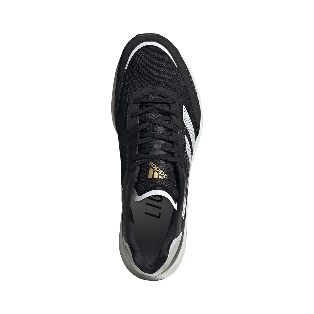Adidas Men's Adizero Boston 10 Running Shoe -Core Black / Cloud White / Gold Metallic - Regular (D) 5 Adidas Men's Adizero Boston 10 Running Shoe -Core Black / Cloud White / Gold Metallic - Regular (D)