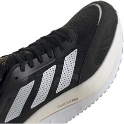 Adidas Men's Adizero Boston 10 Running Shoe -Core Black / Cloud White / Gold Metallic - Regular (D)