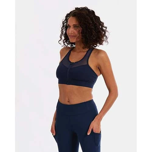 Handful Incorporated Tops Women's Closer Bra- Night Swim Navy 4 Handful Incorporated Tops Women's Closer Bra- Night Swim Navy