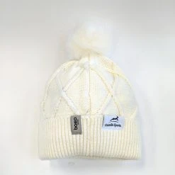 Boco Gear Women's RunXmitten Pom Beanie - White Hats