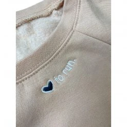 Gazelle Sports Tops Women's Love To Run Cali Wave Wash Crew - Blush