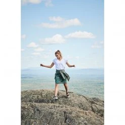 Indyeva Dresses & Skirts Women's Nemuri Light Woven Mix Skirt - Cactus 9 Indyeva Dresses & Skirts Women's Nemuri Light Woven Mix Skirt - Cactus