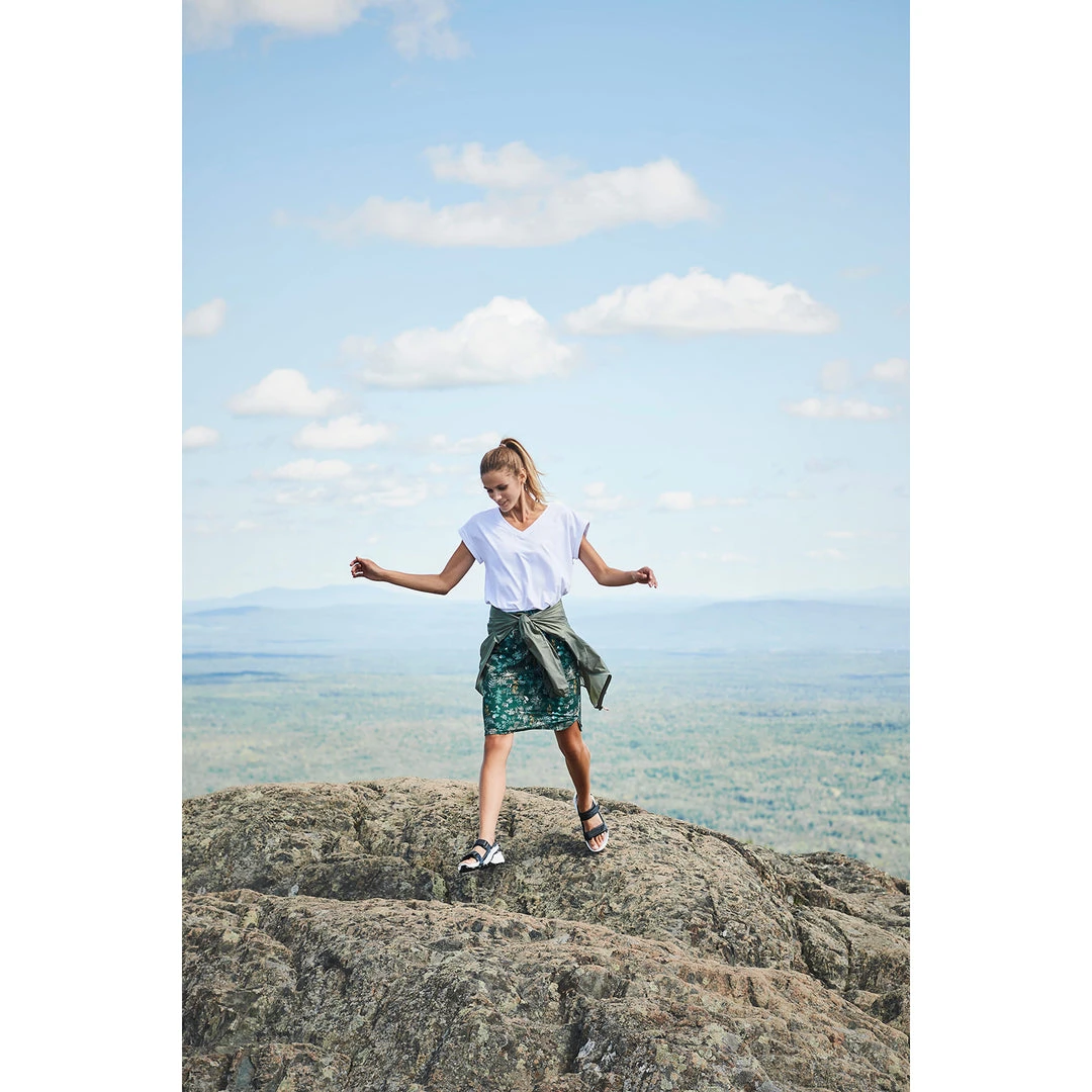 Indyeva Dresses & Skirts Women's Nemuri Light Woven Mix Skirt - Cactus 5 Indyeva Dresses & Skirts Women's Nemuri Light Woven Mix Skirt - Cactus