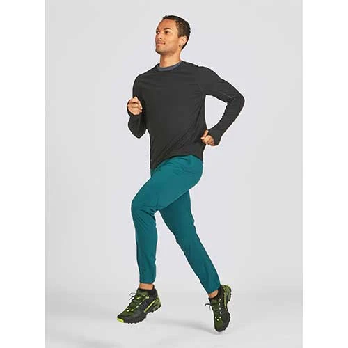 Janji Run Men's Mercury Crew Pullover Shirt - Midnight 3 Janji Run Men's Mercury Crew Pullover Shirt - Midnight