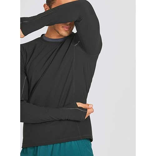 Janji Run Men's Mercury Crew Pullover Shirt - Midnight 5 Janji Run Men's Mercury Crew Pullover Shirt - Midnight