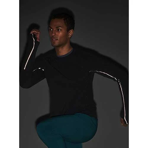 Janji Run Men's Mercury Crew Pullover Shirt - Midnight 7 Janji Run Men's Mercury Crew Pullover Shirt - Midnight