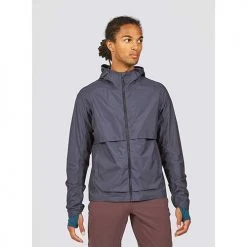 Janji Men's Rainrunner Pack Jacket - Obsidian