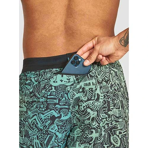 Janji Men's 5" AFO Middle Running Short - Batik Sea 6 Janji Men's 5" AFO Middle Running Short - Batik Sea