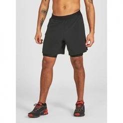 Janji Apparel Men's 7" AFO Traverse 2-in-1 Running Short - Midnight