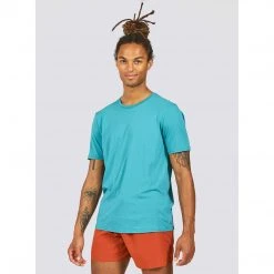 Janji Tops Men's Runterra Bio Tee - Turquoise