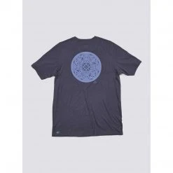Janji Tops Men's Runterra Bio GFX Tee - Cosmic Runner Obsidian