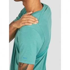 Janji Apparel Men's Runterra Bio Tee Short Sleeve Shirt - Sea