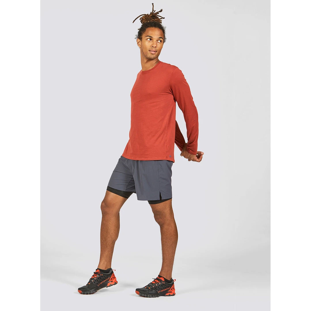 Janji Apparel Men's Runterra Bio Long Sleeve Top - Cinder 3 Janji Apparel Men's Runterra Bio Long Sleeve Top - Cinder