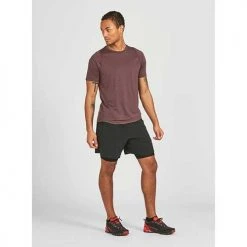 Janji Tops Men's Repeat Merino Tech Tee Short Sleeve - Huckleberry