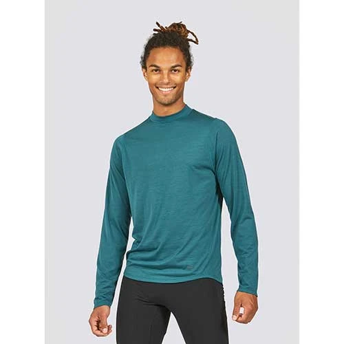 Janji Men's Repeat Merino Tech Long Sleeve Top - Jasper Tops 2 Janji Men's Repeat Merino Tech Long Sleeve Top - Jasper Tops