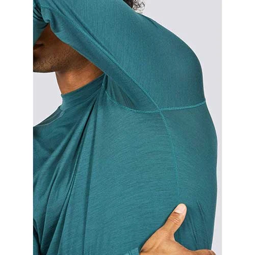 Janji Men's Repeat Merino Tech Long Sleeve Top - Jasper Tops 5 Janji Men's Repeat Merino Tech Long Sleeve Top - Jasper Tops