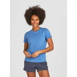 Janji Women's Runterra Bio Tee Short Sleeve - Marine Tops
