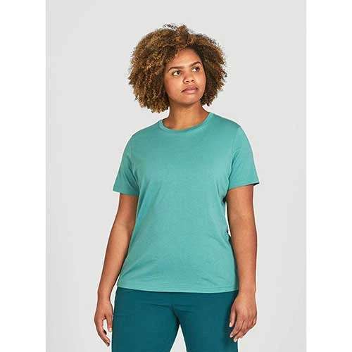 Janji Women's Runterra Bio Tee Short Sleeve - Sea Tops 1 Janji Women's Runterra Bio Tee Short Sleeve - Sea Tops