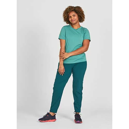 Janji Women's Runterra Bio Tee Short Sleeve - Sea Tops 2 Janji Women's Runterra Bio Tee Short Sleeve - Sea Tops