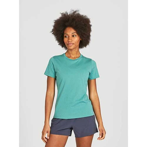 Janji Women's Runterra Bio Tee Short Sleeve - Sea Tops 5 Janji Women's Runterra Bio Tee Short Sleeve - Sea Tops