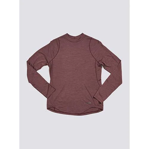 Janji Women's Repeat Merino Tech Long Sleeve Top - Huckleberry 1 Janji Women's Repeat Merino Tech Long Sleeve Top - Huckleberry