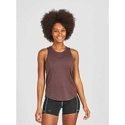 Janji Women's Repeat Merino Tech Tank - Huckleberry 1 Janji Women's Repeat Merino Tech Tank - Huckleberry